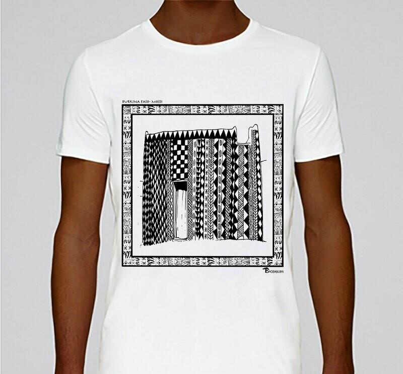 TEE-SHIRT ARCHITECTURE GOUROUNSI BURKINA FASO