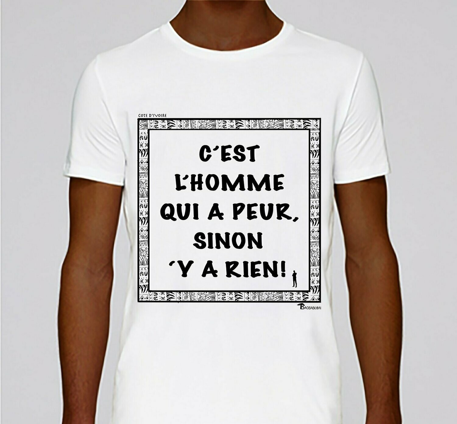 TEE-SHIRT EXPRESSION L'HOMME CÔTE D'IVOIRE