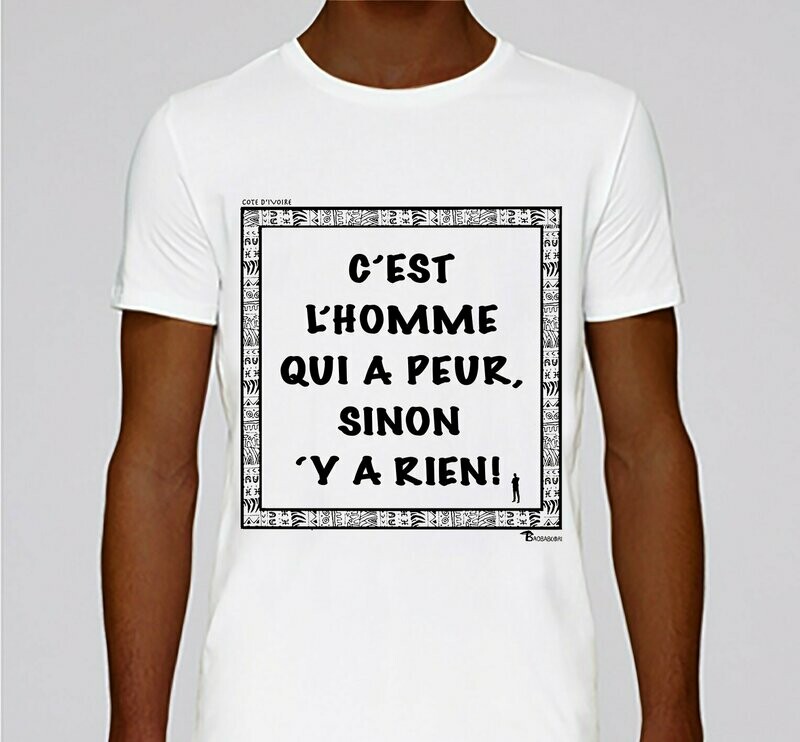 TEE-SHIRT EXPRESSION L'HOMME CÔTE D'IVOIRE