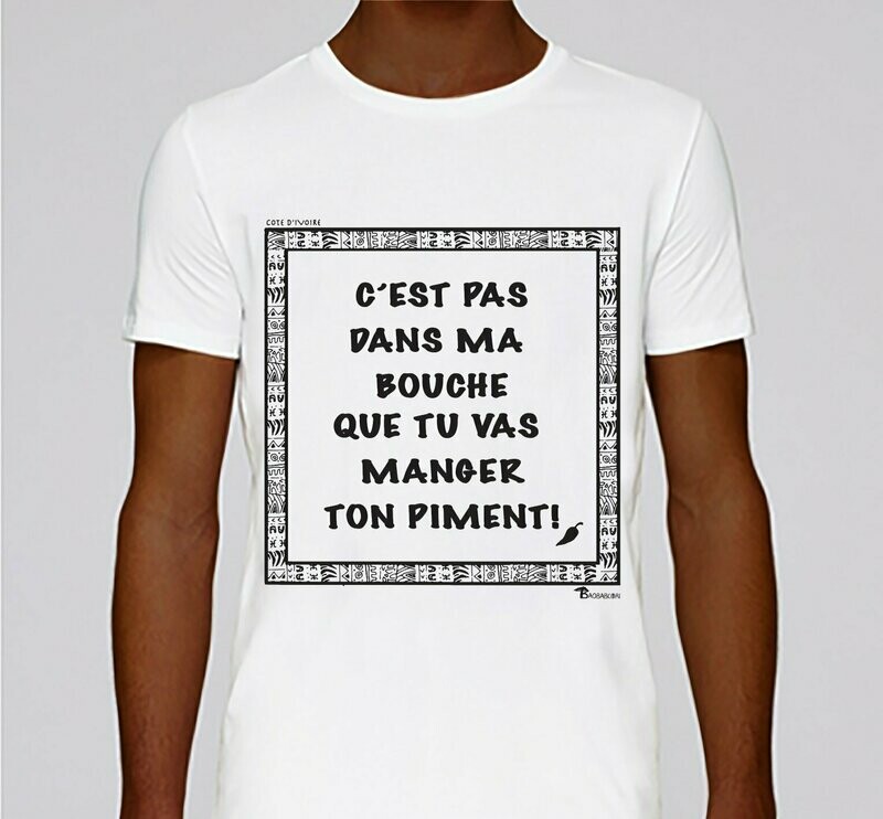TEE-SHIRT EXPRESSION PIMENT CÔTE D'IVOIRE
