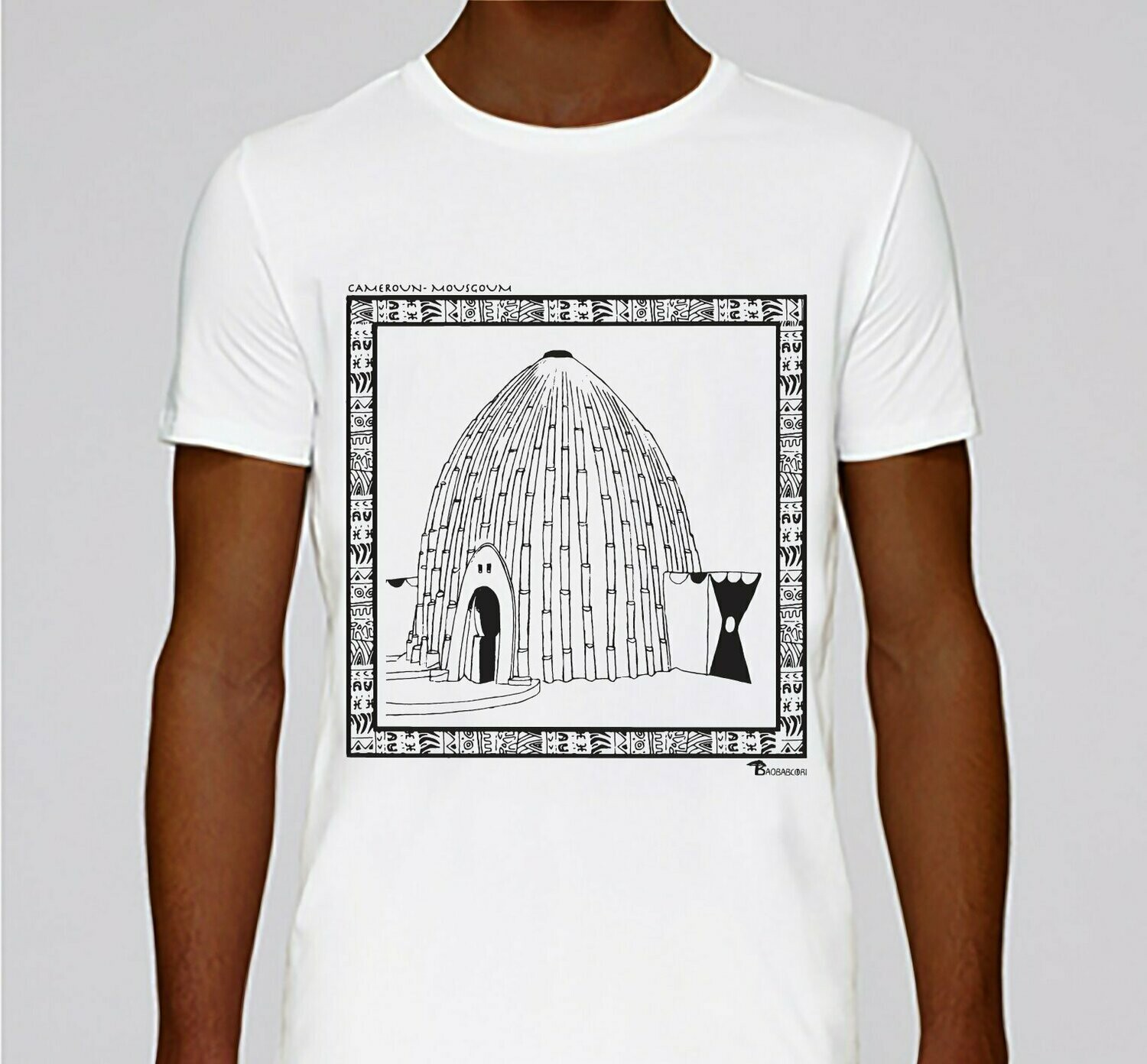 TEE-SHIRT ARCHITECTURE MOUSGOUMS CAMEROUN