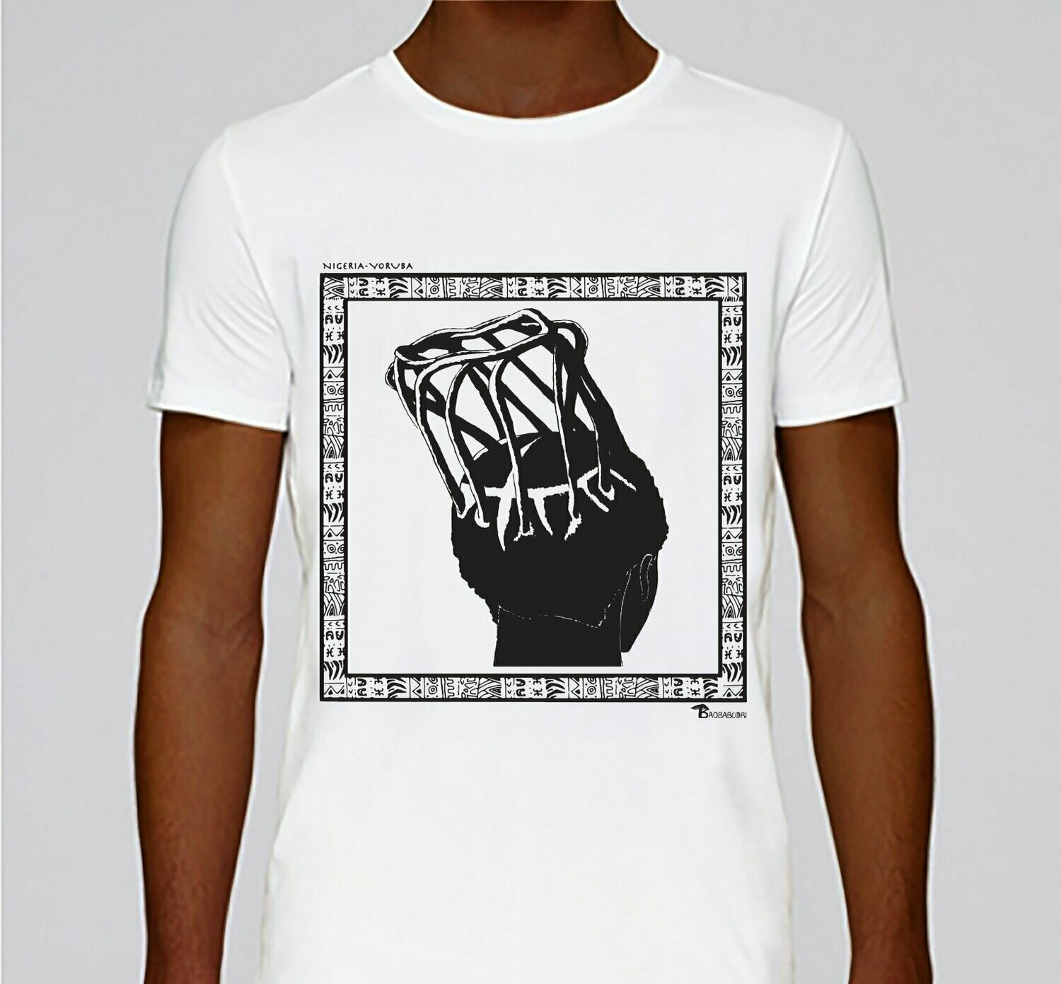 TEE-SHIRT COIFFURE  YORUBA NIGERIA