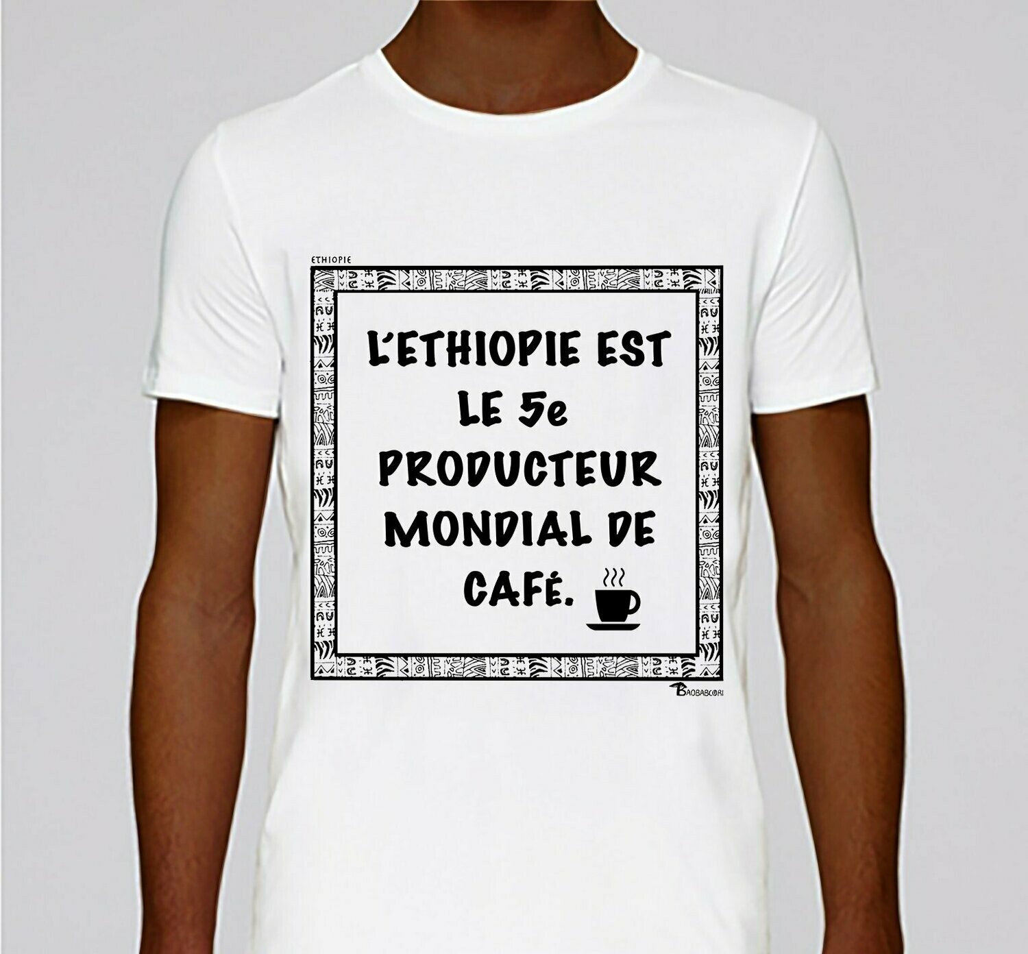 TEE-SHIRT ECONOMIE ETHIOPIE CAFE