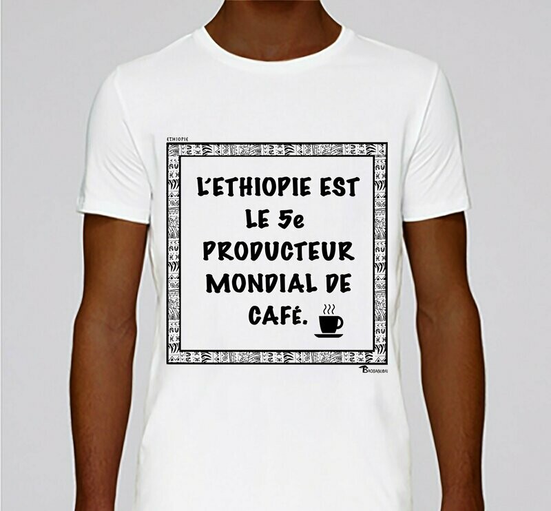 TEE-SHIRT ECONOMIE ETHIOPIE CAFE