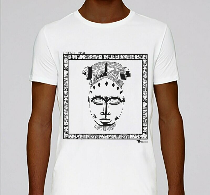 TEE-SHIRT MASQUE BAOULE CÔTE D'IVOIRE