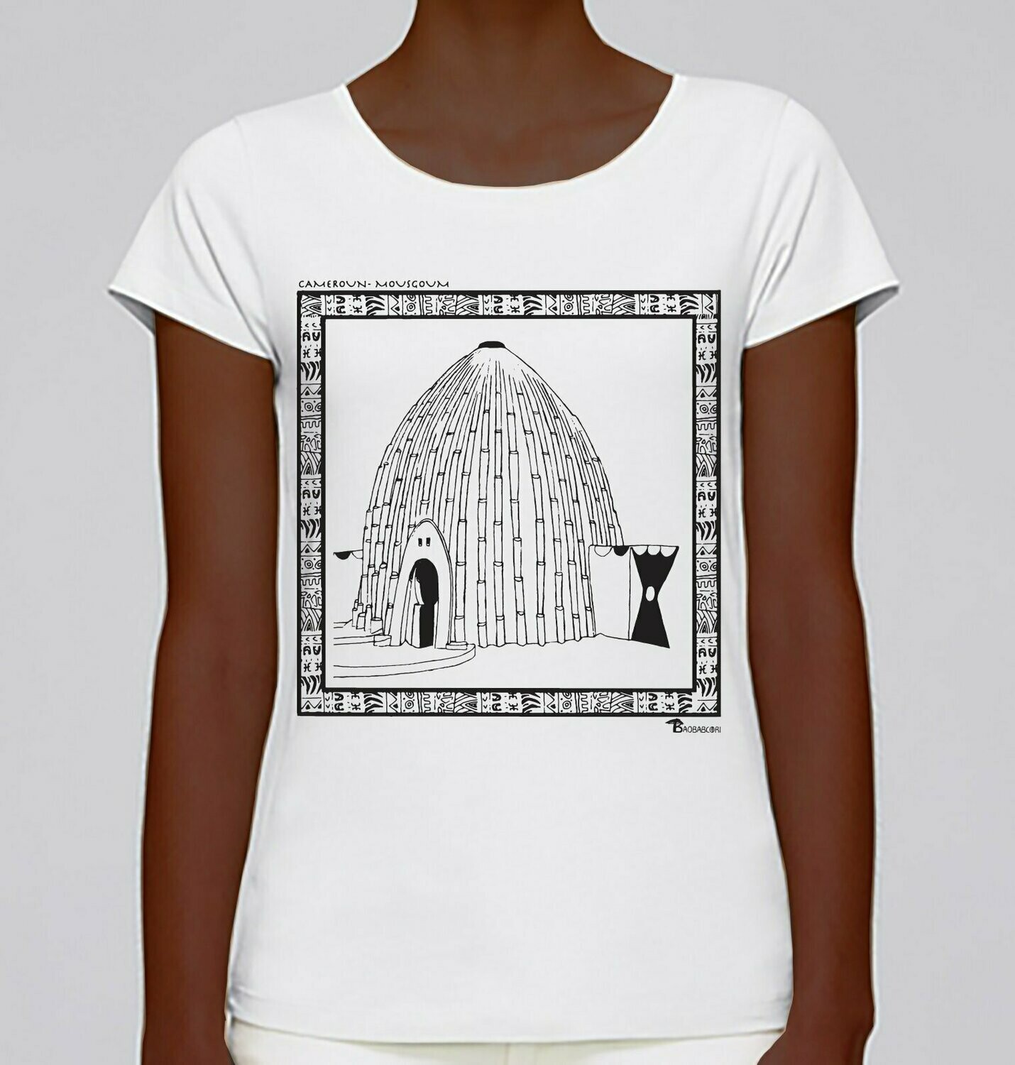 TEE-SHIRT ARCHITECTURE MOUSGOUMS CAMEROUN