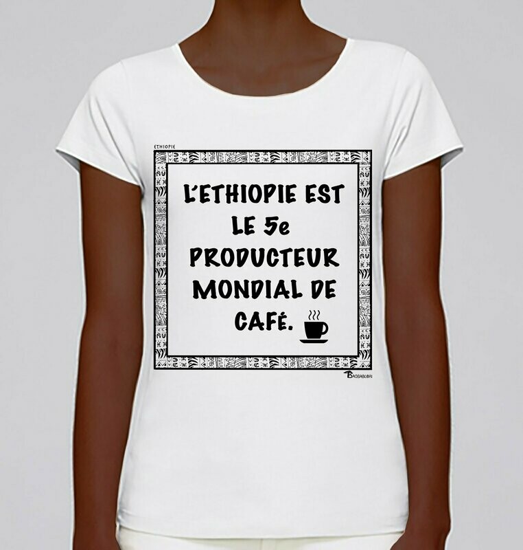 TEE-SHIRT ECONOMIE ETHIOPIE CAFE