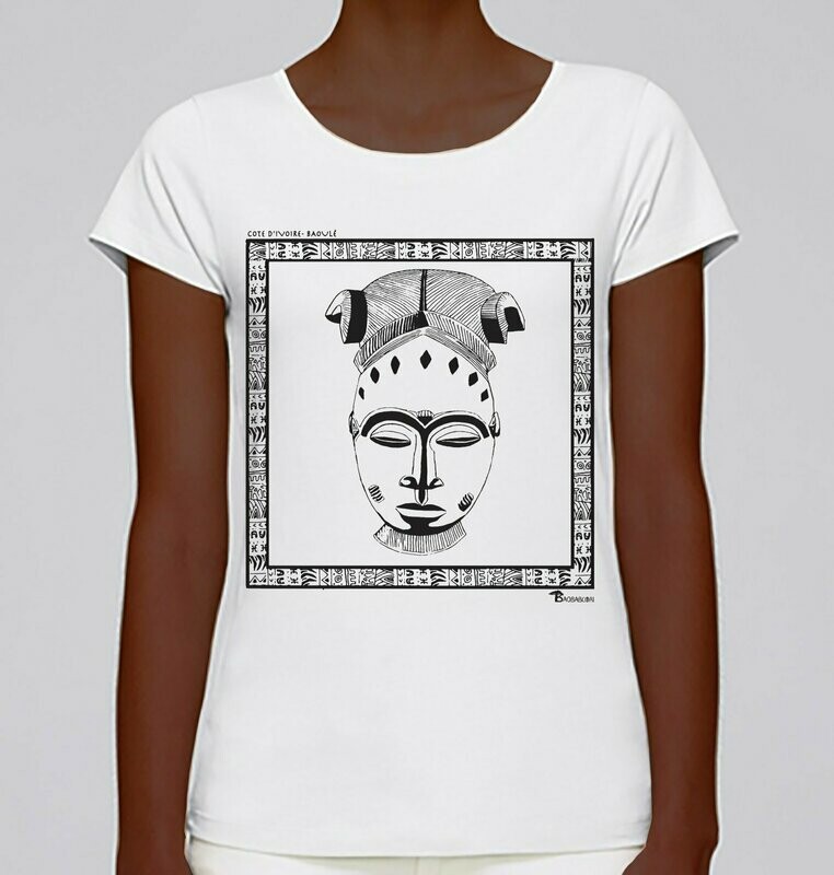 TEE-SHIRT MASQUE BAOULE CÔTE D'IVOIRE