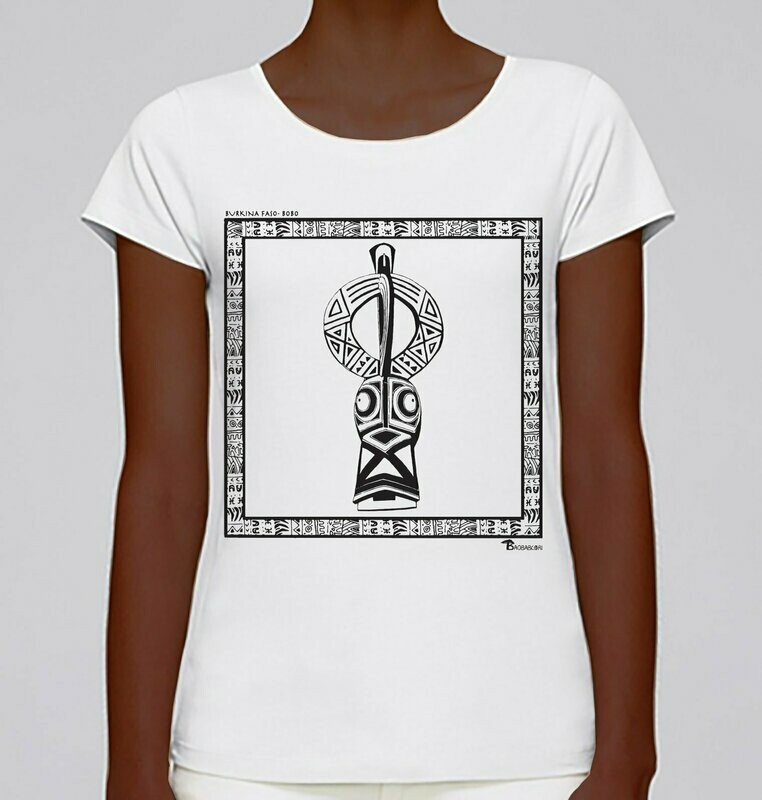 TEE-SHIRT MASQUE BOBO BURKINA FASO