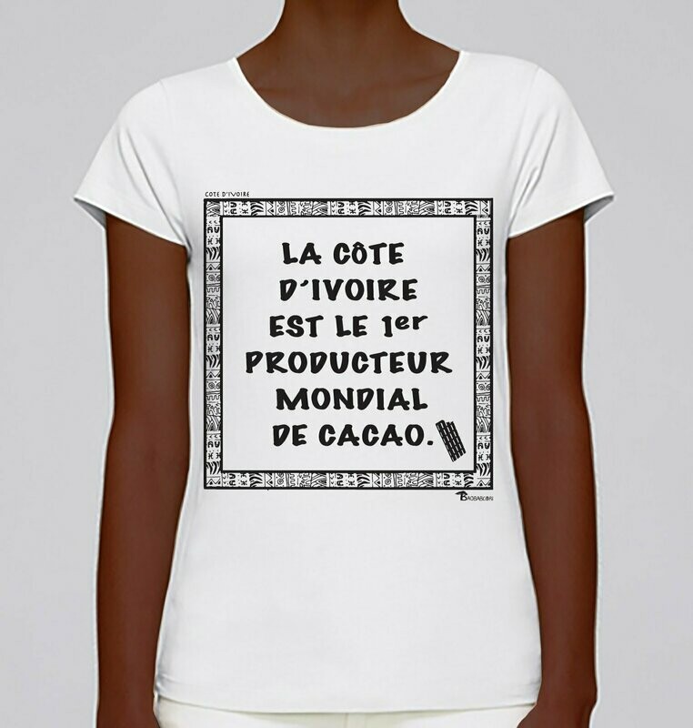 TEE-SHIRT ECONOMIE CÔTE D'IVOIRE CACAO