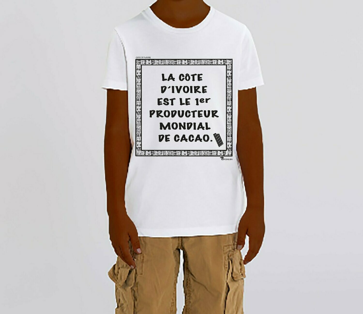 TEE-SHIRT ECONOMIE CÔTE D'IVOIRE CACAO