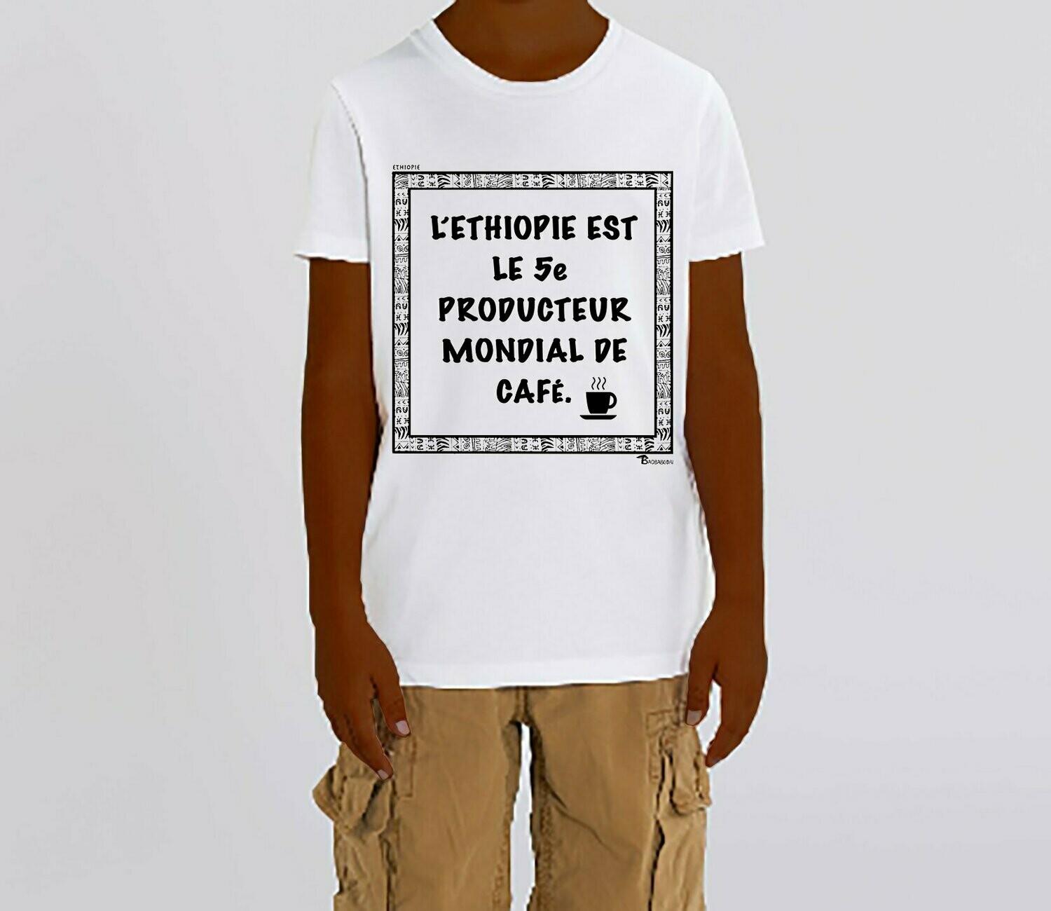 TEE-SHIRT ECONOMIE ETHIOPIE CAFE