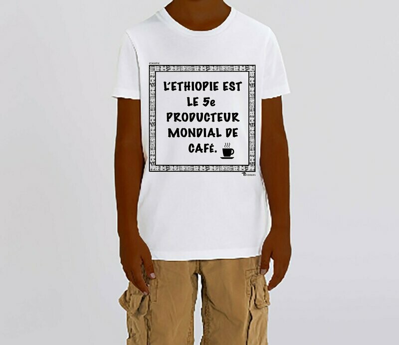 TEE-SHIRT ECONOMIE ETHIOPIE CAFE