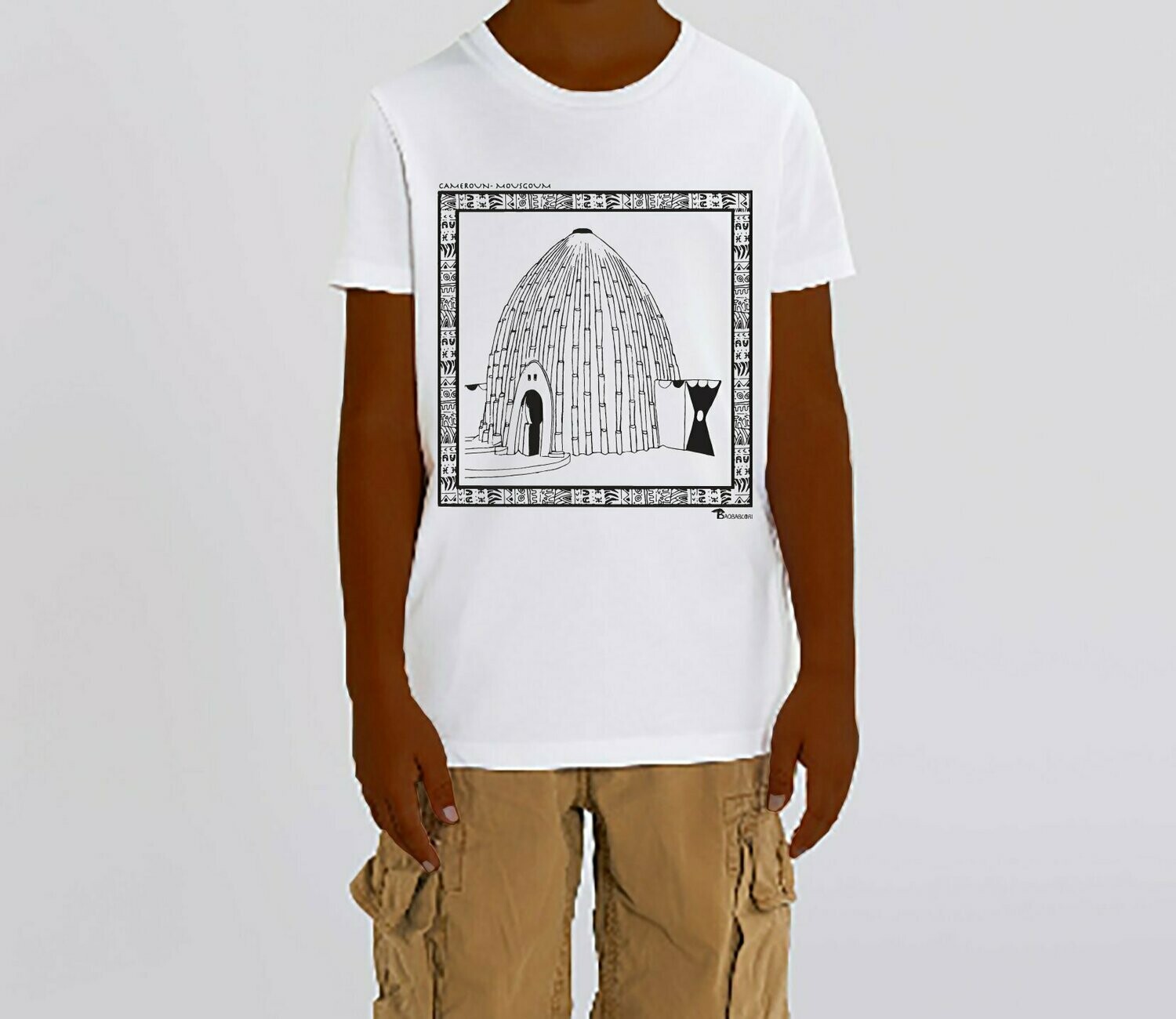 TEE-SHIRT ARCHITECTURE MOUSGOUMS CAMEROUN