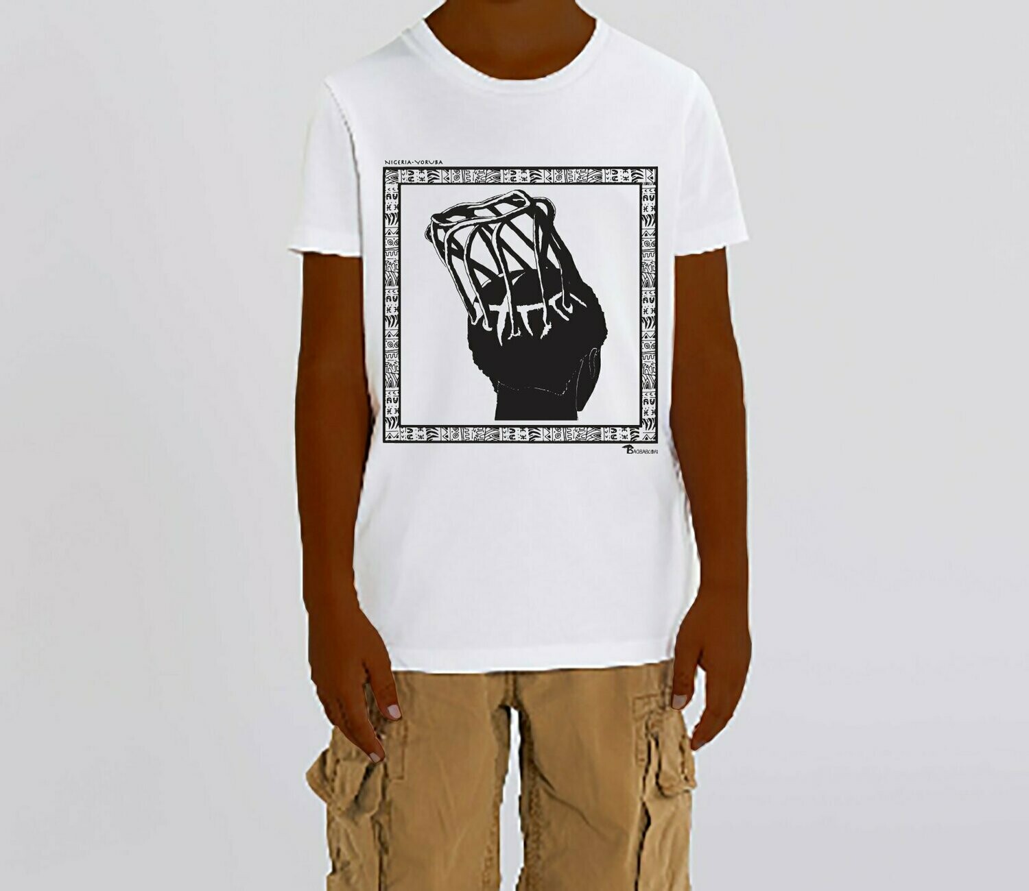TEE-SHIRT COIFFURE YORUBA NIGERIA