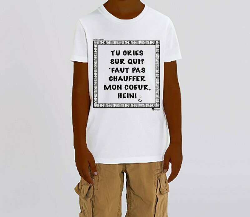 TEE-SHIRT EXPRESSION CRI CÔTE D'IVOIRE