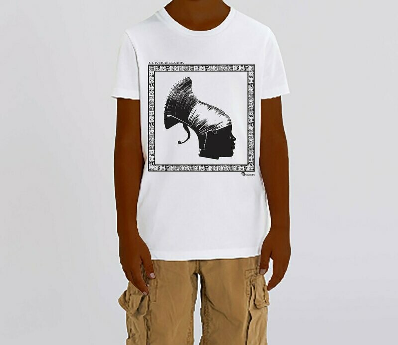 TEE-SHIRT COIFFURE MANGBETU RDC CONGO