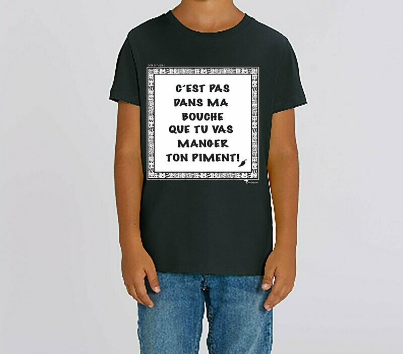 TEE-SHIRT EXPRESSION PIMENT CÔTE D'IVOIRE