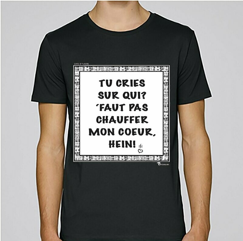 TEE-SHIRT EXPRESSION CRI CÔTE D'IVOIRE