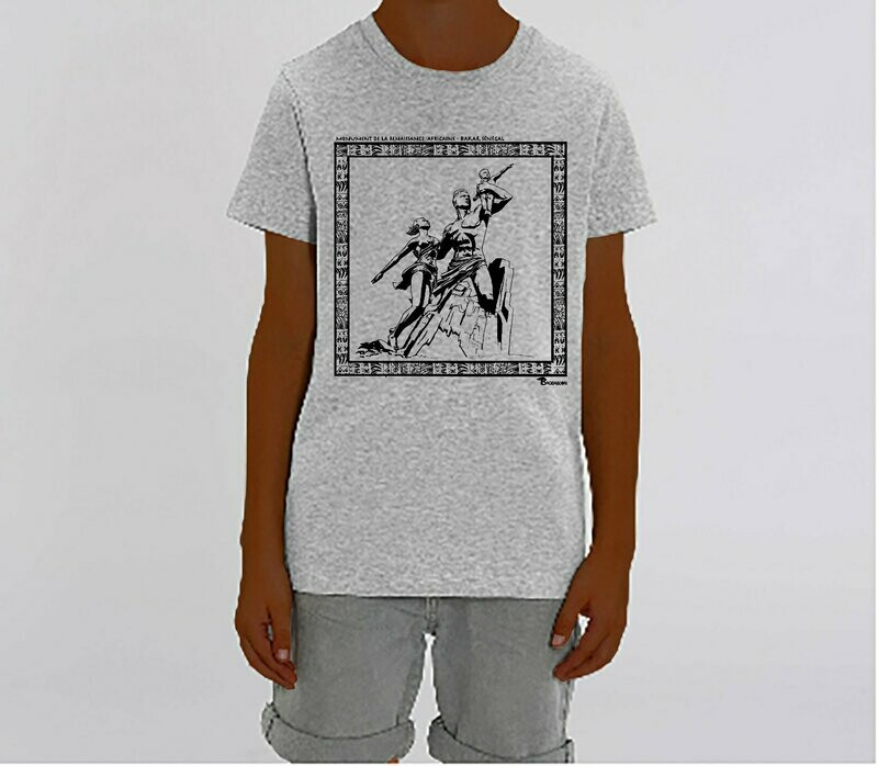 TEE-SHIRT  MONUMENT DE LA RENAISSANCE AFRICAINE DAKAR