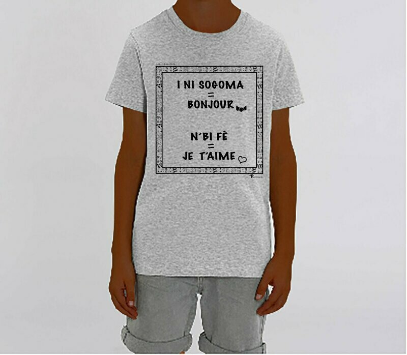 TEE-SHIRT LANGUE BAMBARA