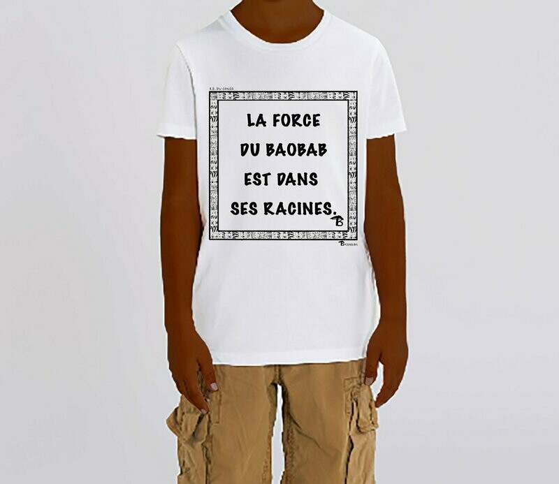TEE SHIRT PROVERBE CONGO