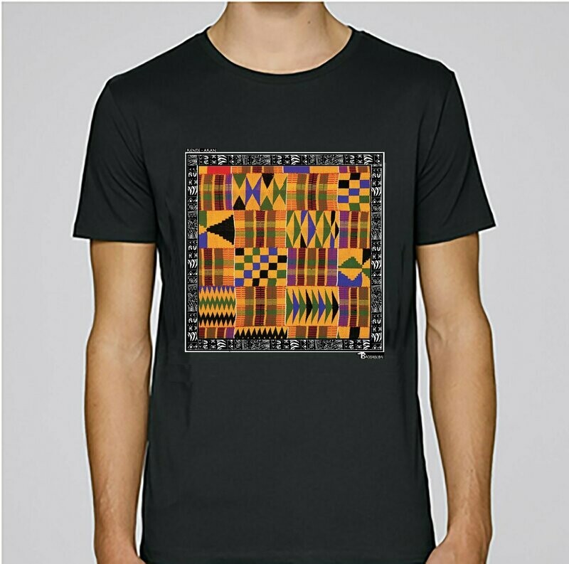 TEE-SHIRT TEXTILE KENTE GHANA