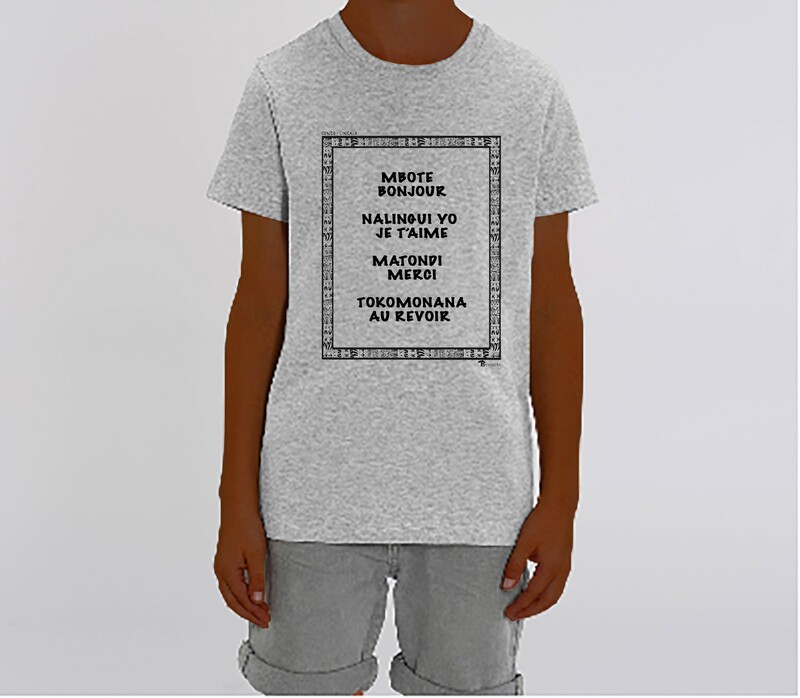 TEE-SHIRT LANGUE LINGALA