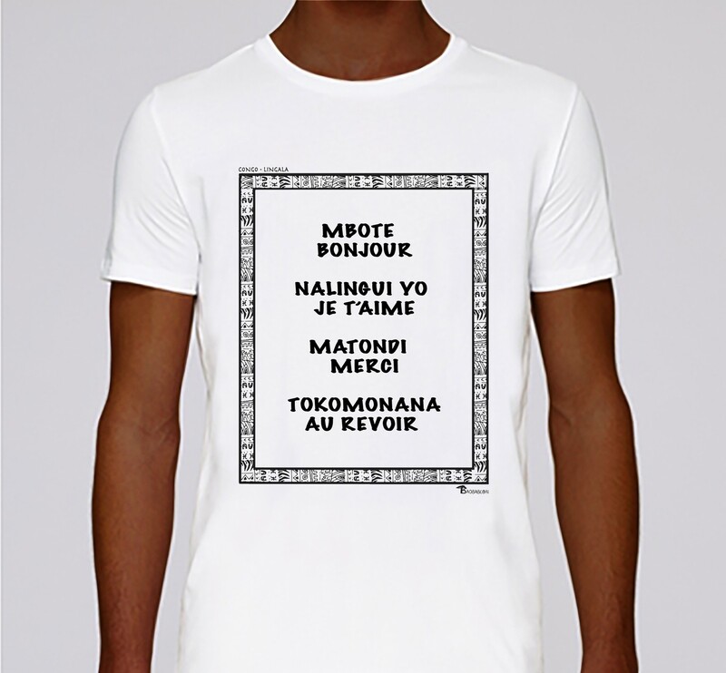 TEE-SHIRT LANGUE LINGALA