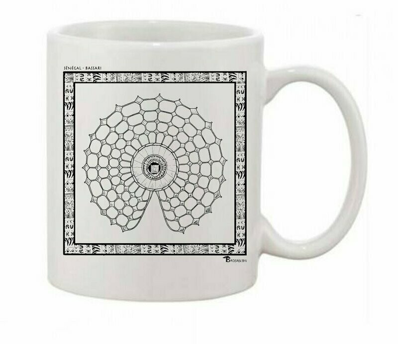 MUG MASQUE BASSARI SENEGAL