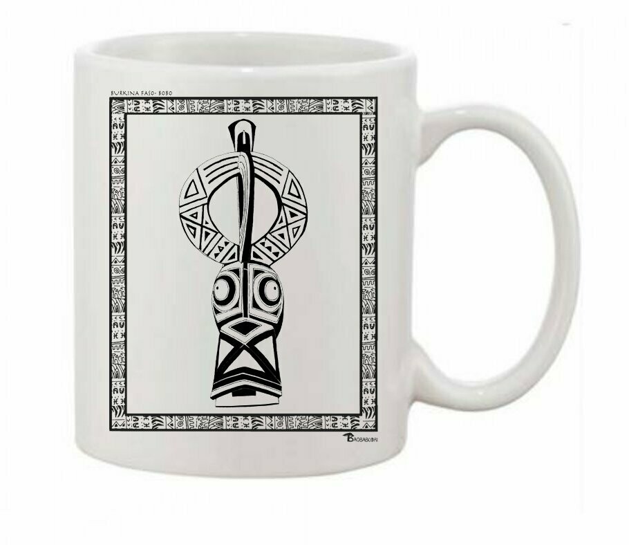 MUG MASQUE BOBO BURKINA FASO