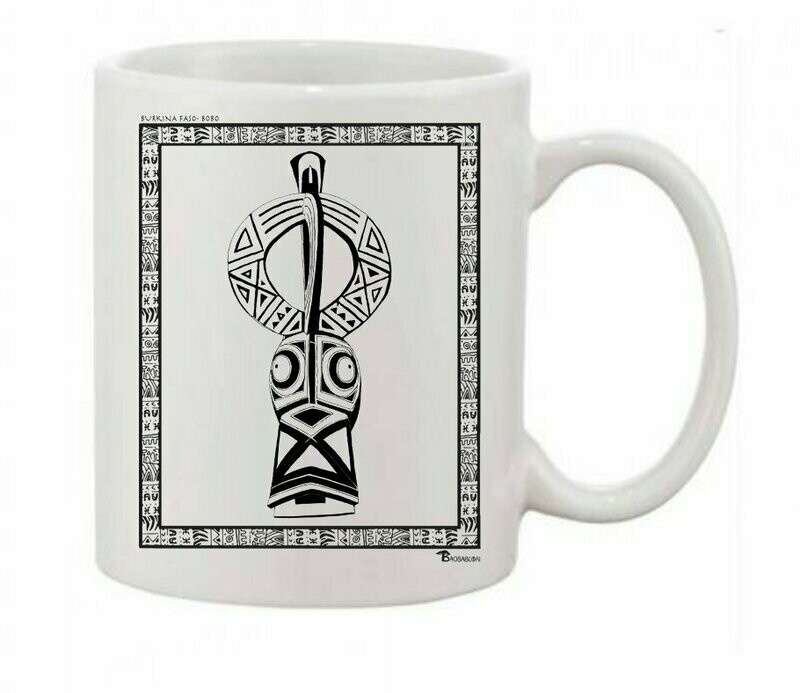 MUG MASQUE BOBO BURKINA FASO