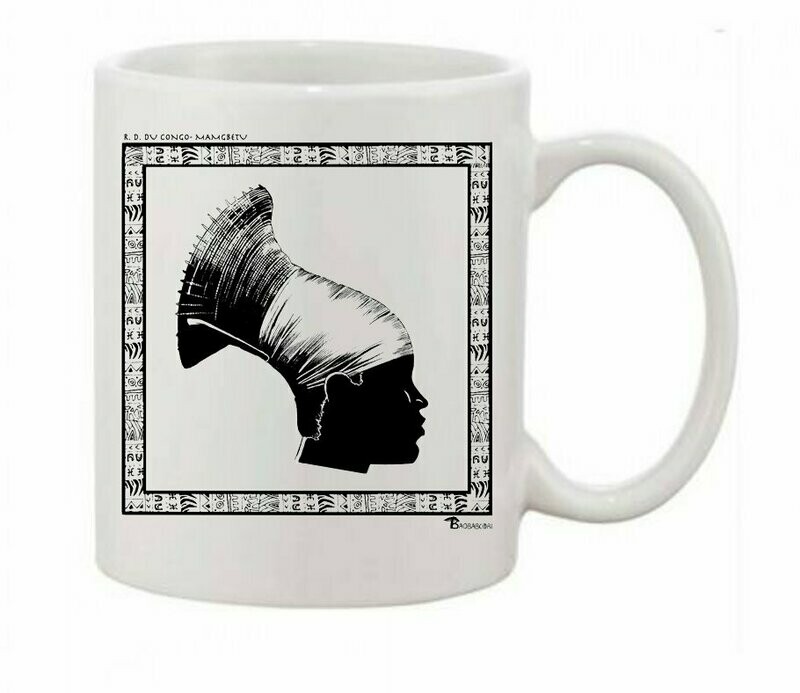 MUG COIFFURE MANGBETU RDC  CONGO