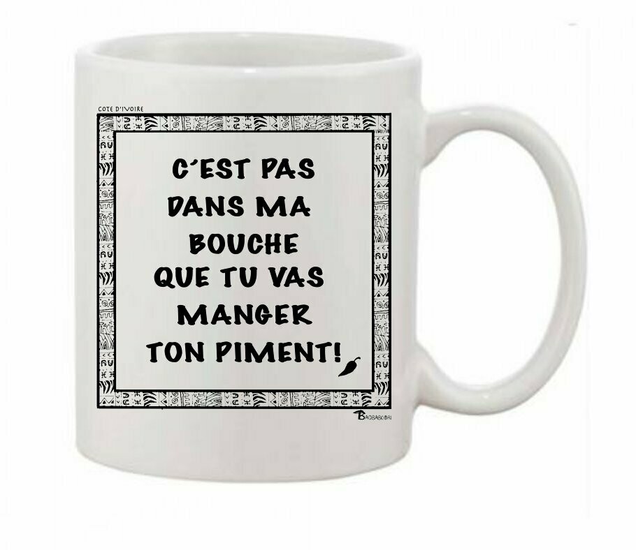 MUG EXPRESSION PIMENT CÔTE D'IVOIRE