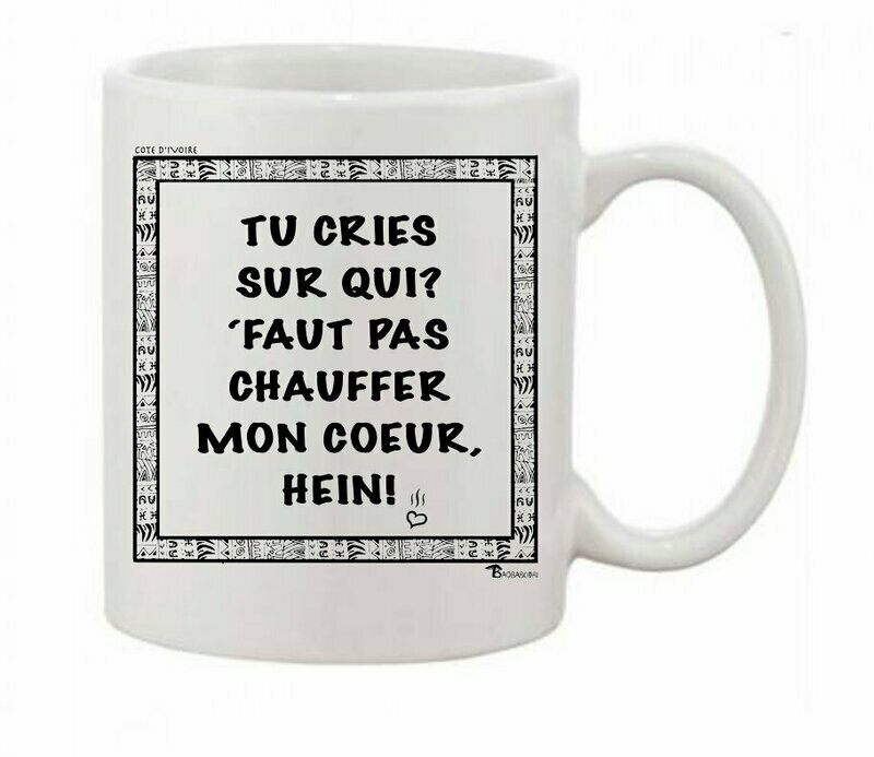 MUG EXPRESSION CRI CÔTE D'IVOIRE