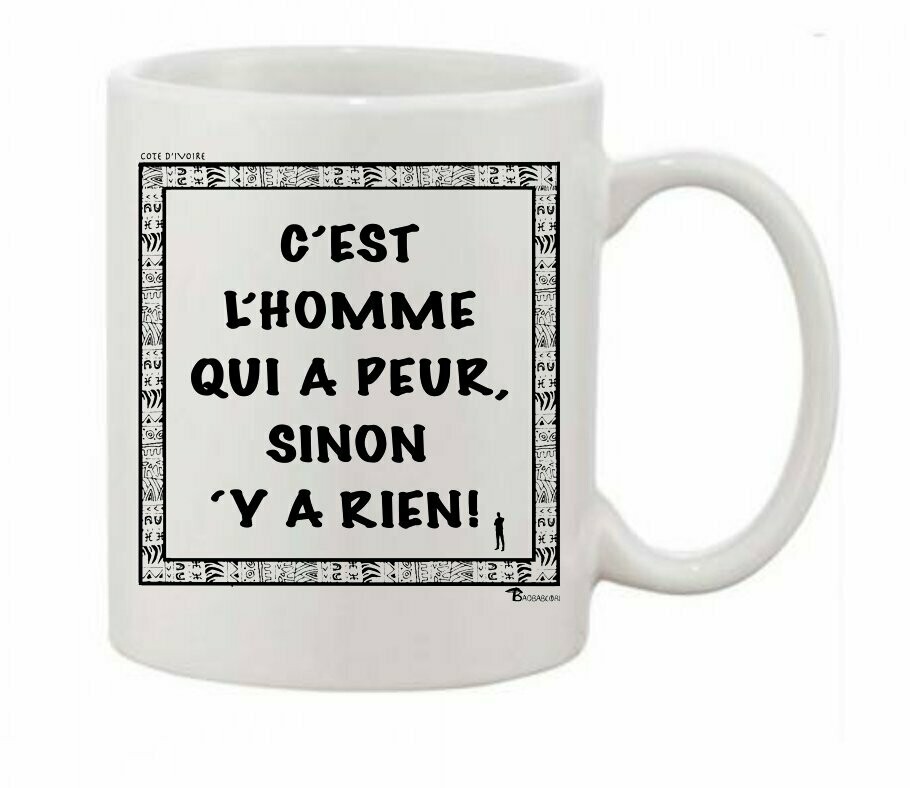 MUG EXPRESSION L'HOMME CÔTE D'IVOIRE