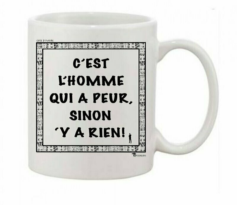 MUG EXPRESSION L'HOMME CÔTE D'IVOIRE
