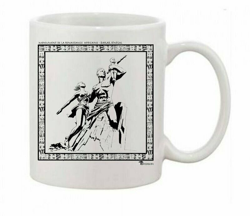 MUG MONUMENT DE LA RENAISSANCE AFRICAINE DAKAR