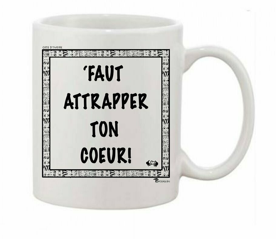 MUG EXPRESSION COEUR CÔTE D'IVOIRE