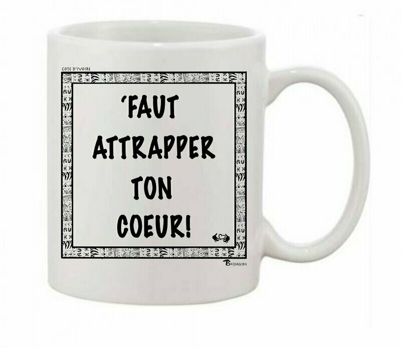 MUG EXPRESSION COEUR CÔTE D'IVOIRE