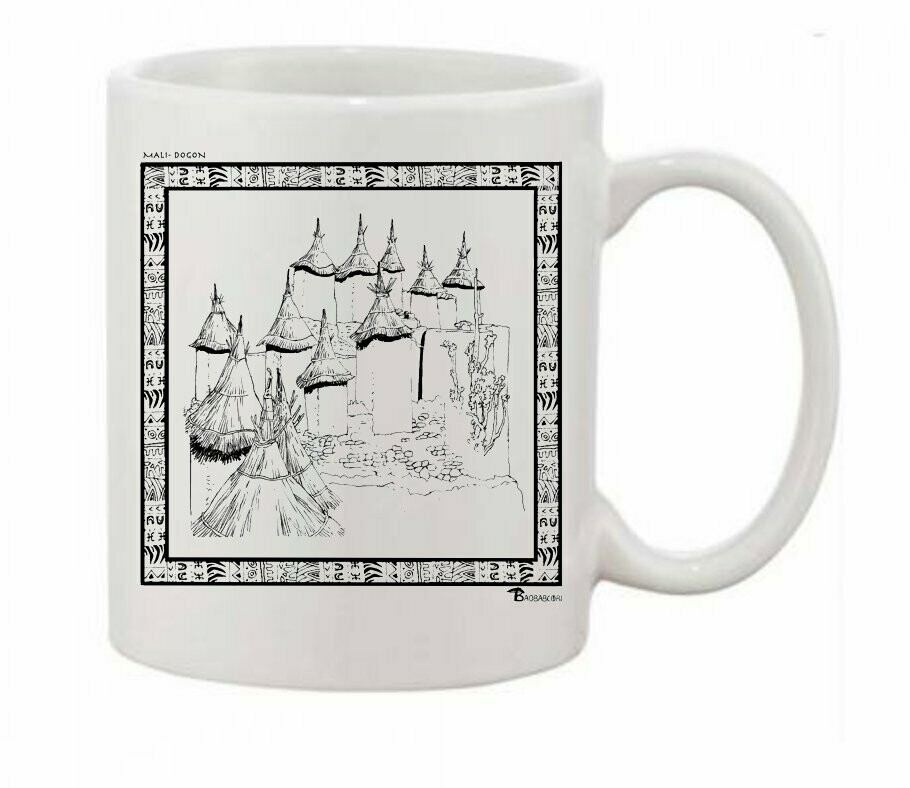 MUG ARCHITECTURE DOGON MALI