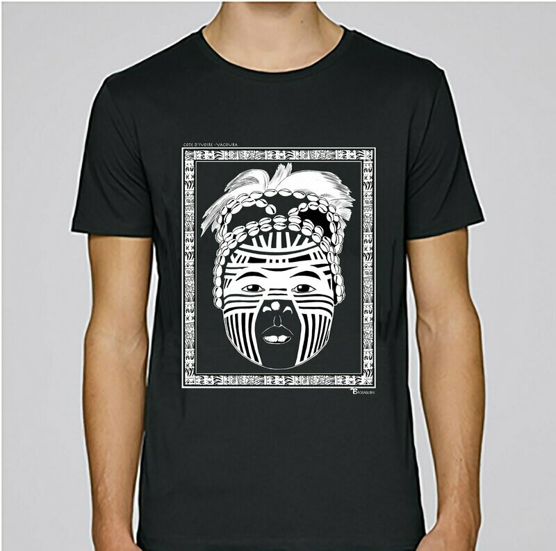 TEE-SHIRT FASHION MAQUILLAGE YACOUBA