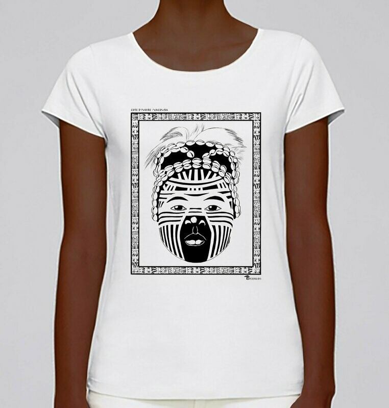 TEE-SHIRT FASHION MAQUILLAGE YACOUBA