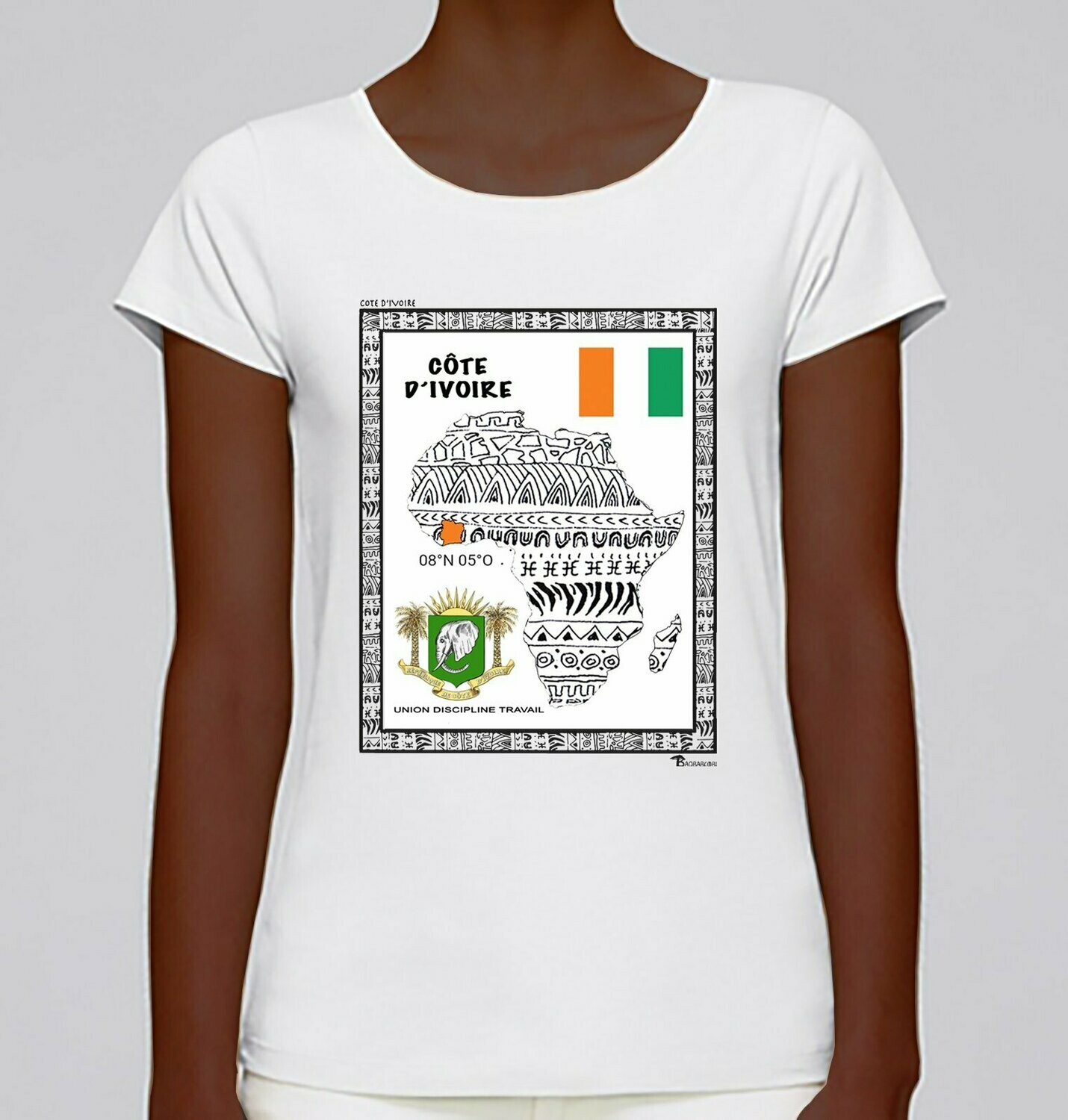 TEE-SHIRT GRANDEUR ET PUISSANCE G1, COULEUR: BLANC, TAILLE: XXL