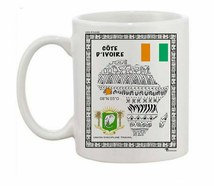 MUG PAYS COTE D'IVOIRE