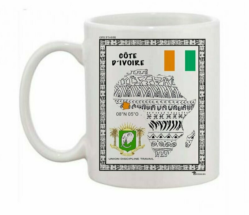 MUG PAYS COTE D'IVOIRE