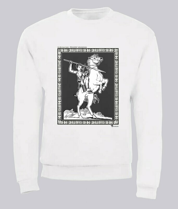 SWEAT PERSONNALITE BURKINA FASO PRINCESSE YENNENGA