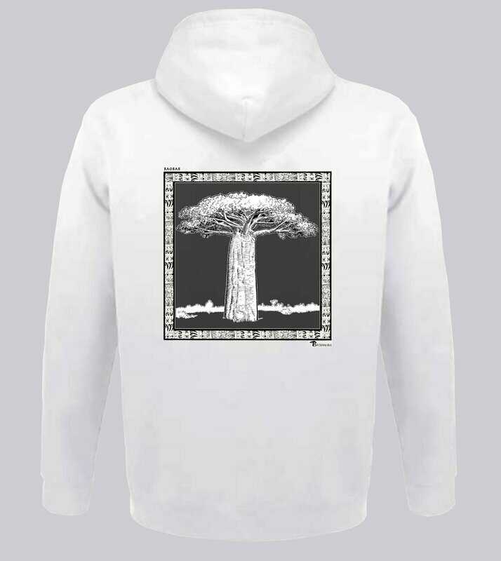 SWEAT A CAPUCHE  FLORE BAOBAB