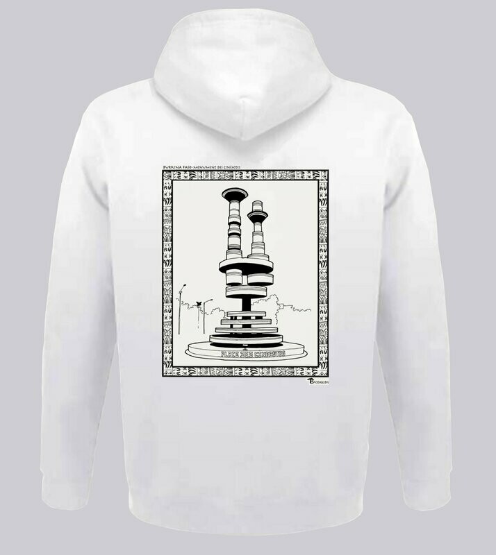 SWEAT A CAPUCHE MONUMENT DES CINEASTES AFRICAINS