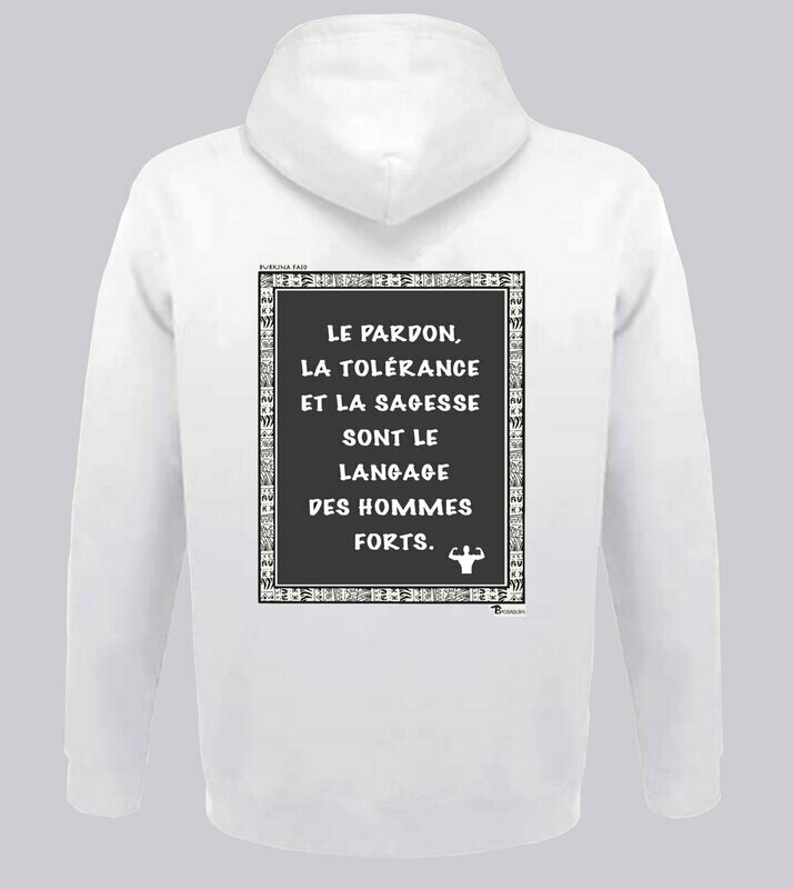 SWEAT A CAPUCHE  PROVERBE ET CITATION BURKINA FASO HOMMES FORTS